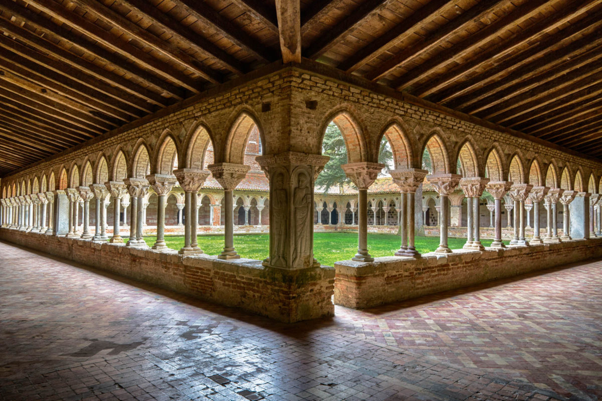 Kreuzgang von Moissac Abtei Saint-Pierre