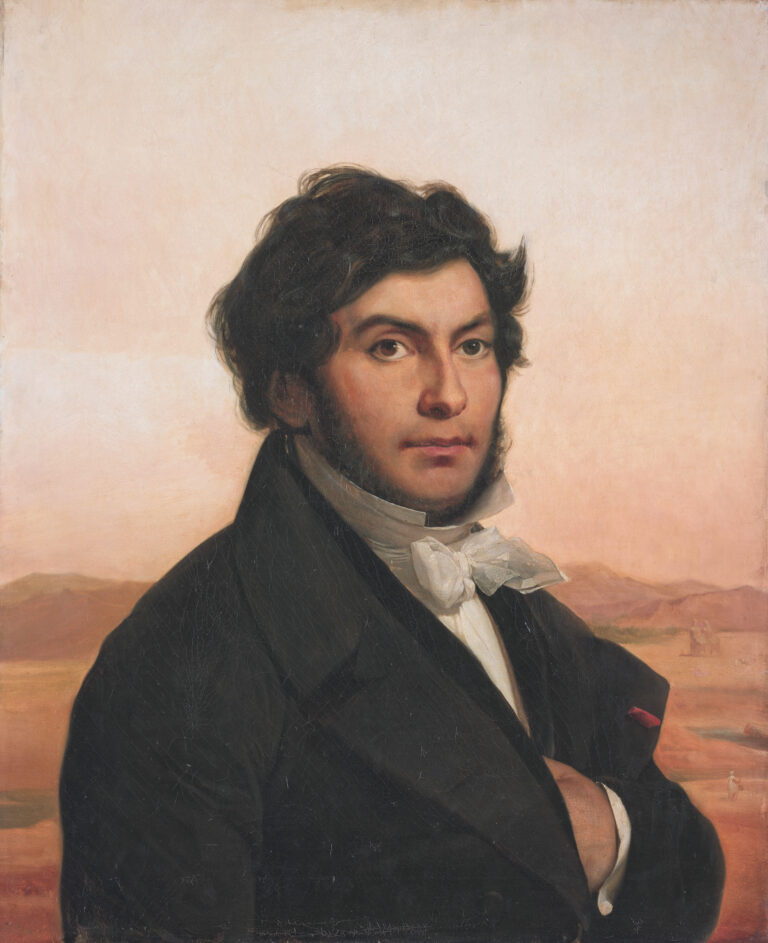 Jean-François Champollion, by Léon Cogniet
